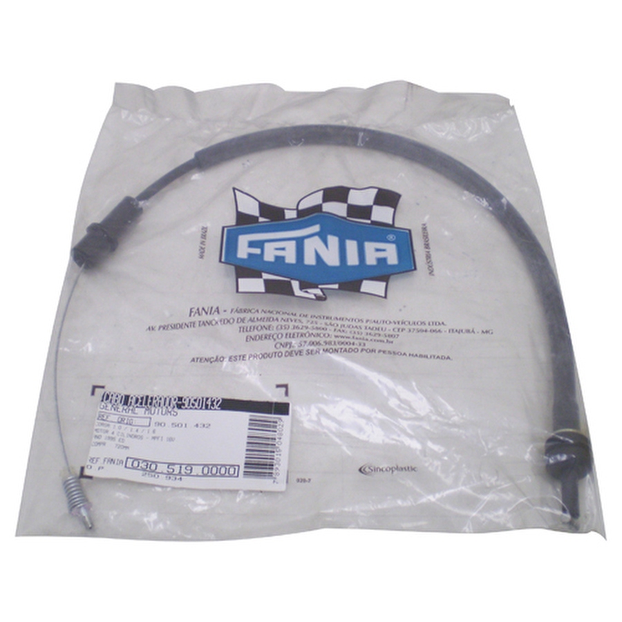 Cabo do Acelerador - Fania - 30-519 - Unitário