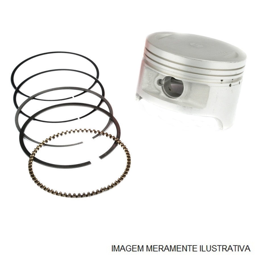 Pistão com Anéis - KS - 41014600 - Unitário