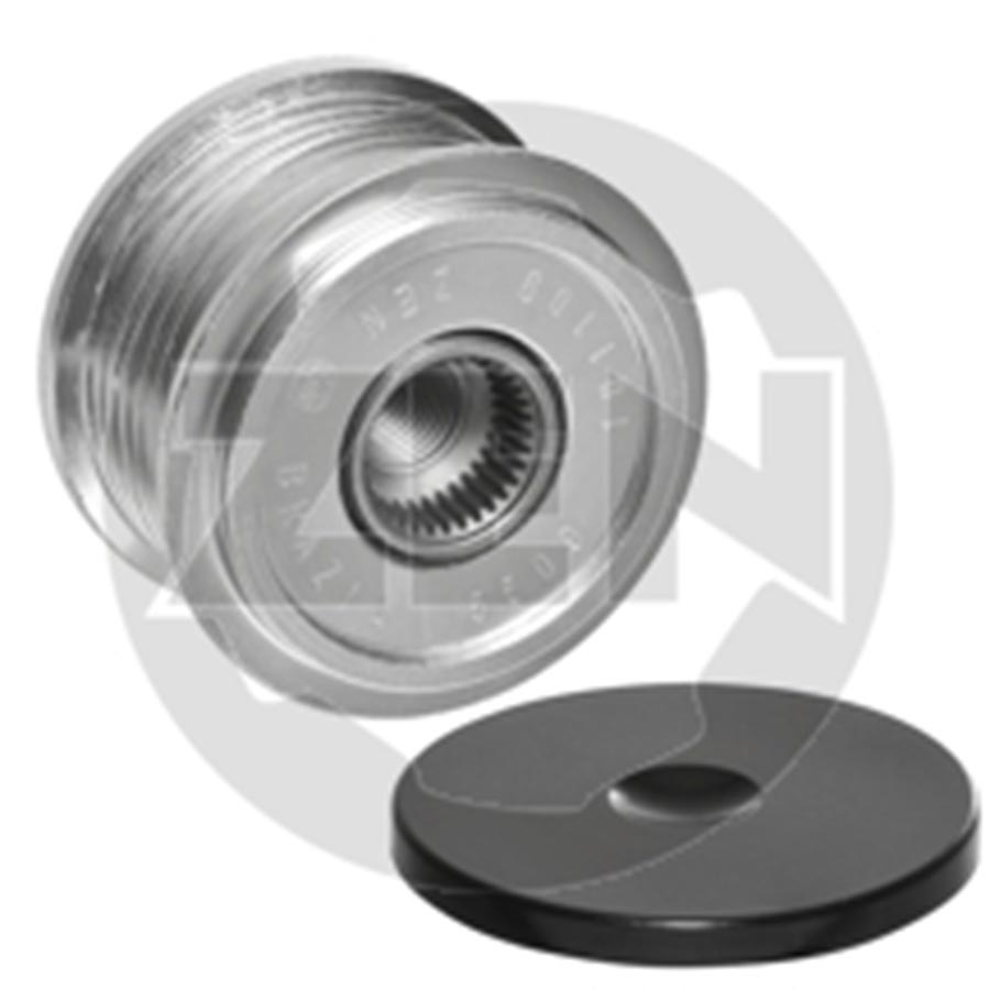 Polia com Roda-Livre para Alternador Automotivo Unitária - Zen - 5509 - Unitário