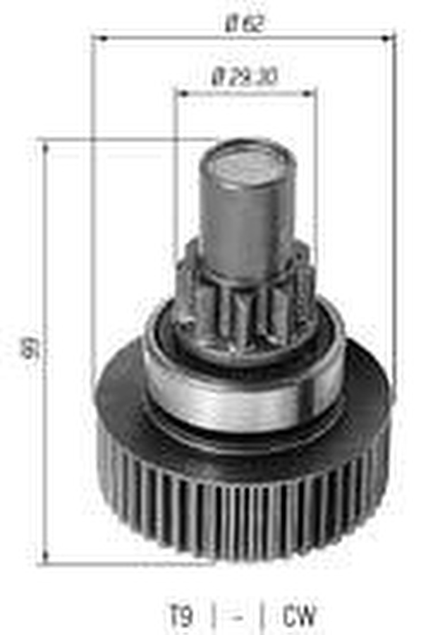 Impulsor de Partida do Motor de Arranque - Zen - 0815 - Unitário