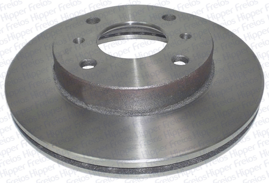 Disco de Freio Ventilado sem Cubo - Hipper Freios - HF 607 - Par
