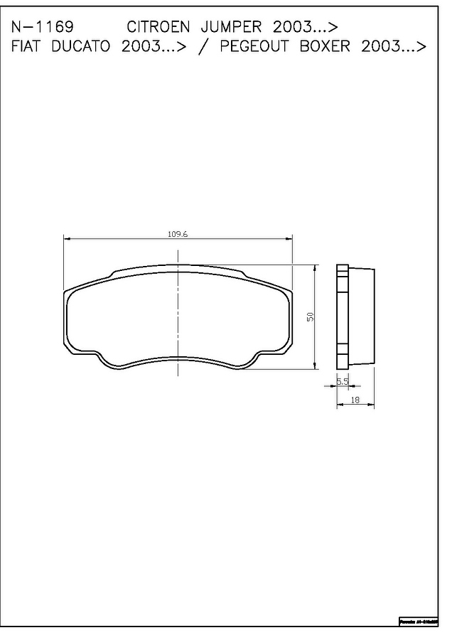 Pastilha de Freio Traseira - Cobreq - N-1169 - Jogo