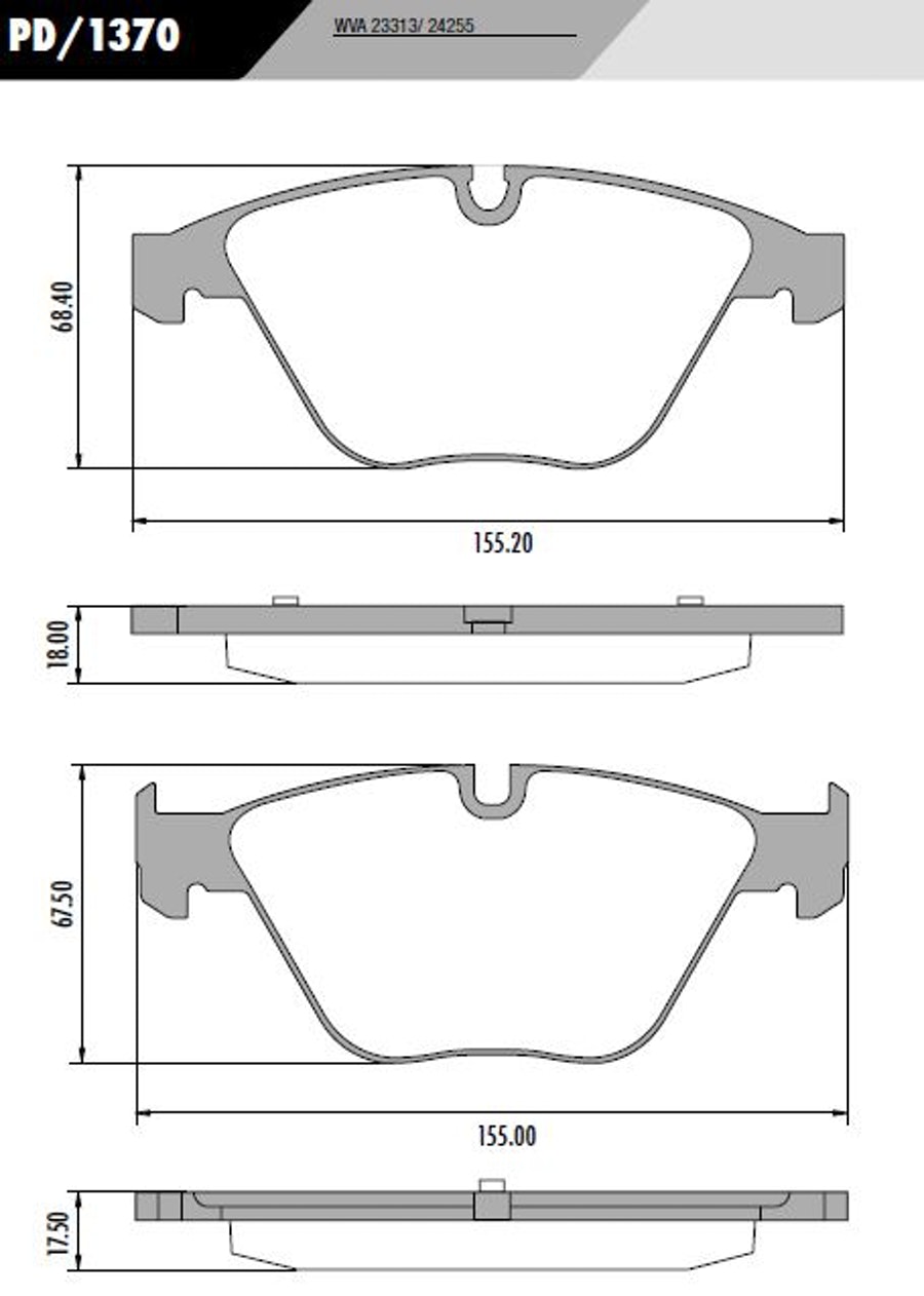 Pastilha de Freio - Fras-le - PD/1370 - Jogo