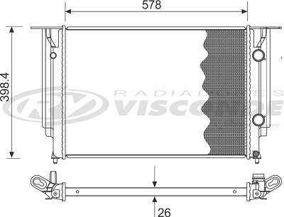 Radiador de Água - Visconde - 12546 - Unitário