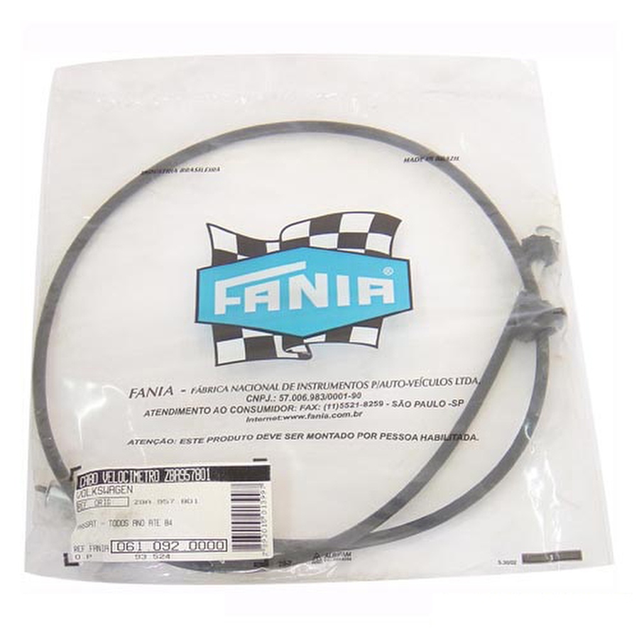 Cabo do Velocímetro - Fania - 61-092 - Unitário