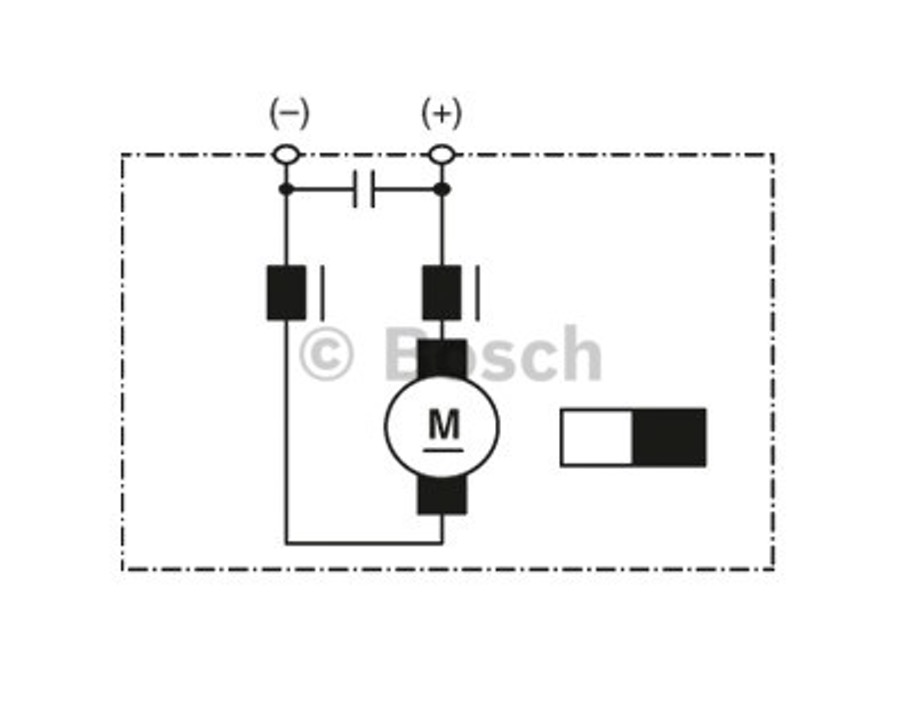 Motor de Arrefecimento Gpc 12V 350W - Bosch - 9130451165 - Unitário