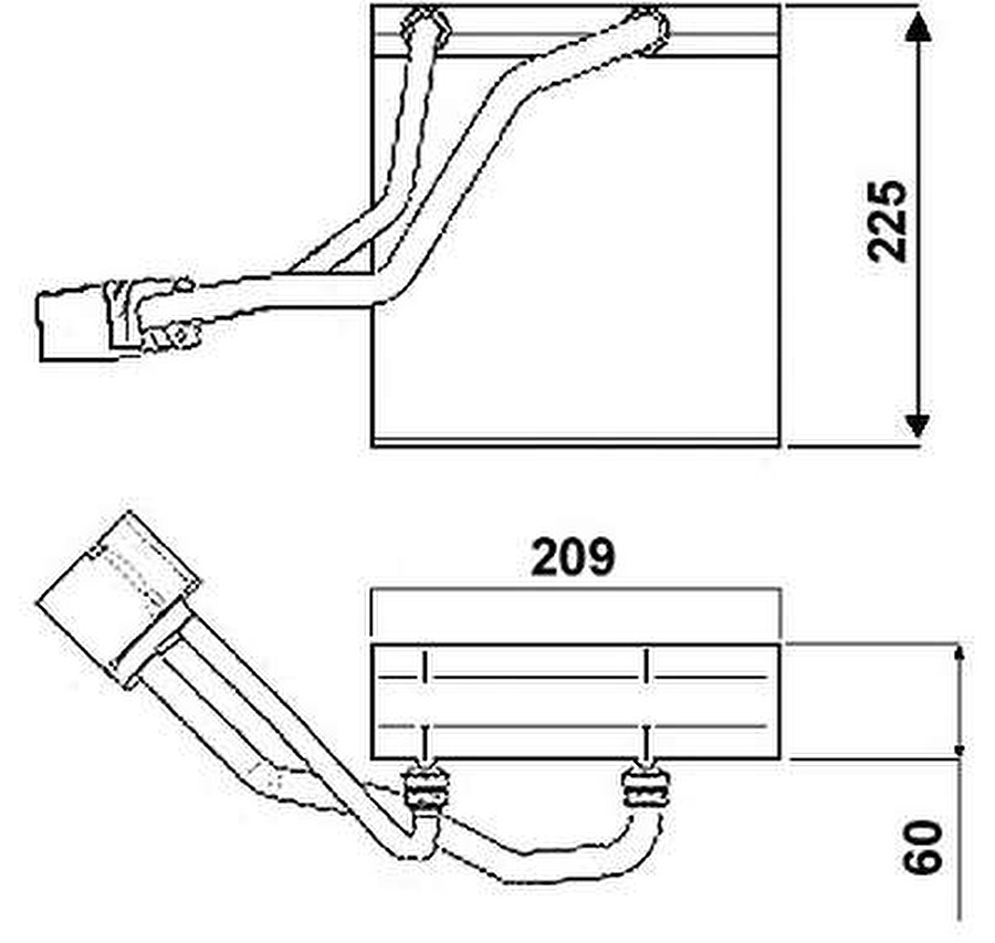 Evaporador - Valeo - 818972C - Unitário
