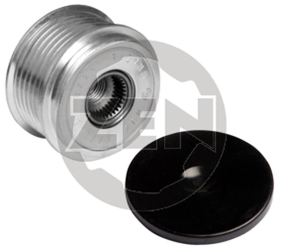 Polia com Roda-Livre para Alternador Automotivo Unidade - Zen - 5428 - Unitário