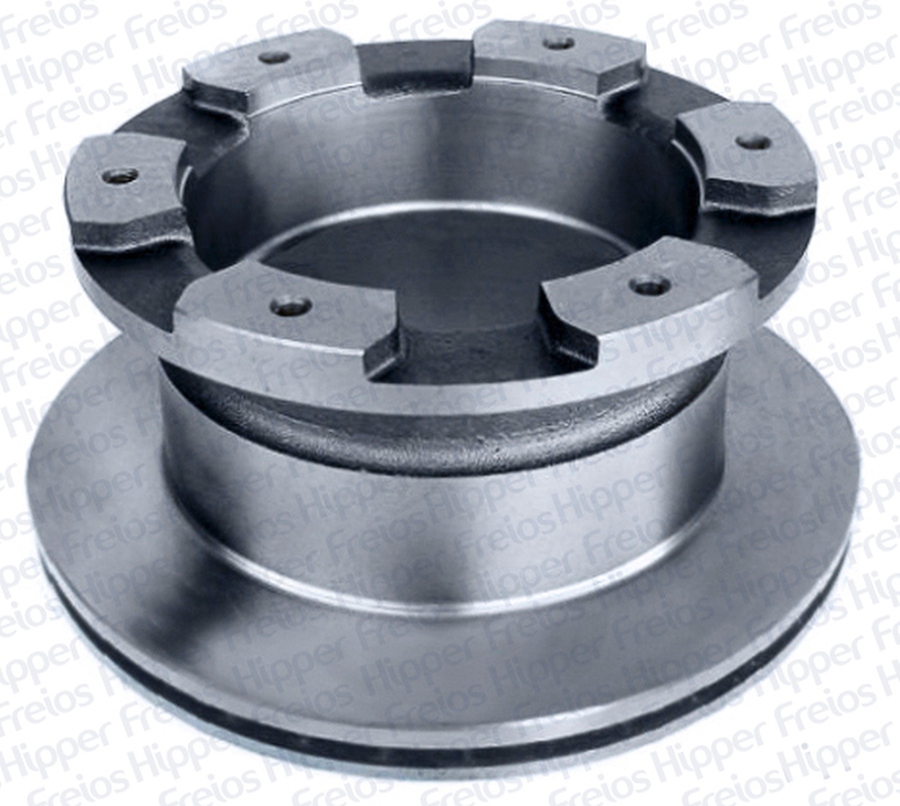 Disco de Freio Ventilado sem Cubo - Hipper Freios - HF 72H - Par