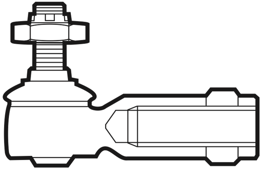 Terminal do Tirante - Nakata - N 730 - Unitário