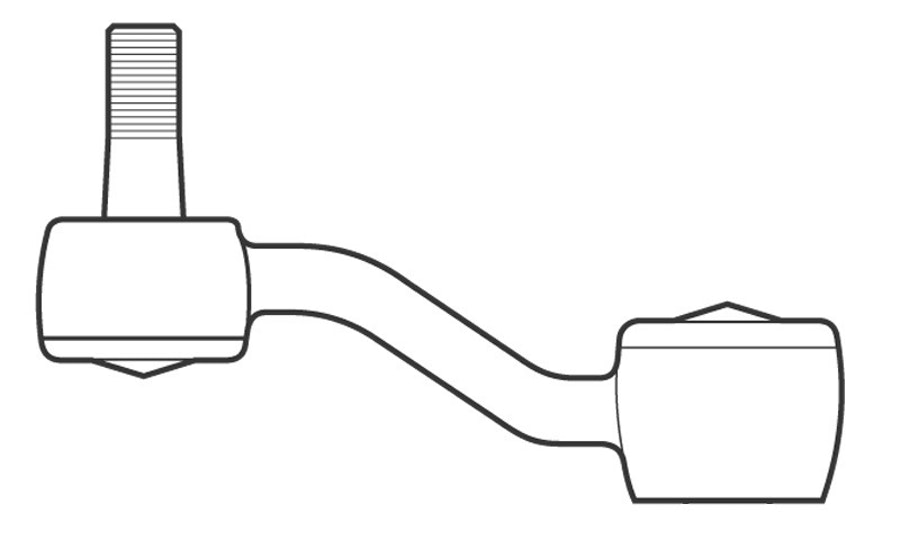 Braço Pitman - Nakata - N 99118 - Unitário