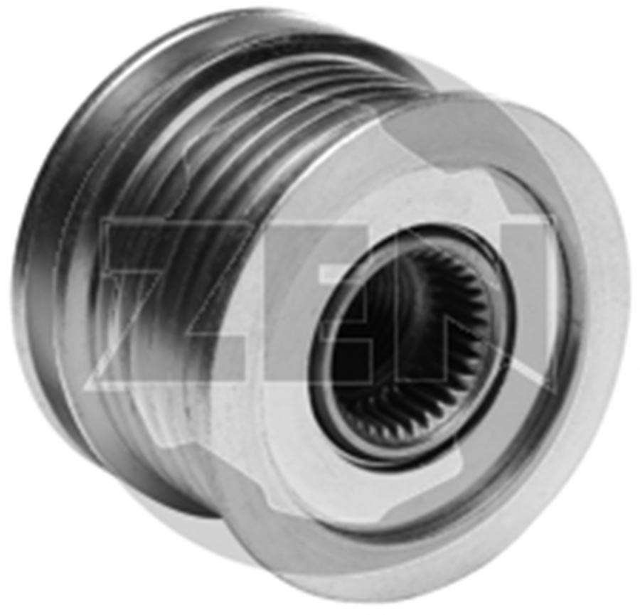Polia com Roda-Livre para Alternador Automotivo Unitária - Zen - 5395 - Unitário