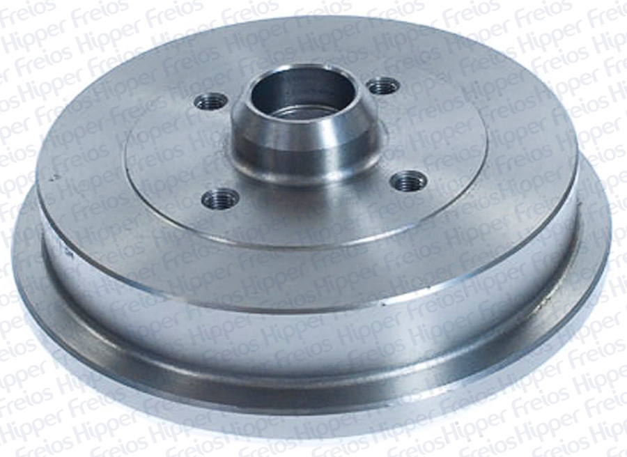 Tambor de Freio Traseiro com Cubo 240mm Diâmetro Interno 200mm Altura 81mm - Hipper Freios - HF 64 - Unitário