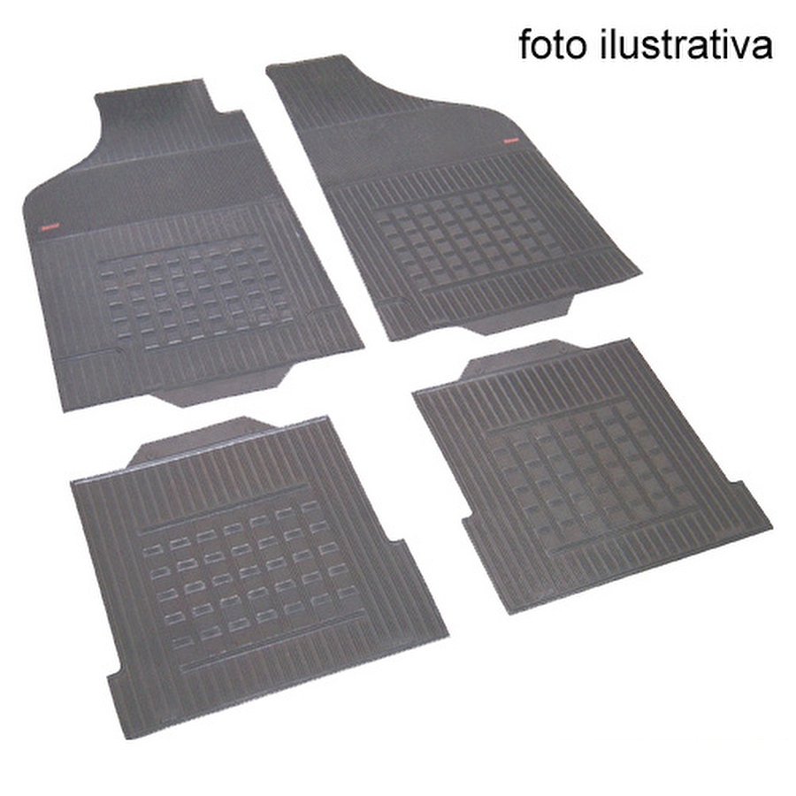 Tapete de Borracha - Borcol - 19637083 - Kit