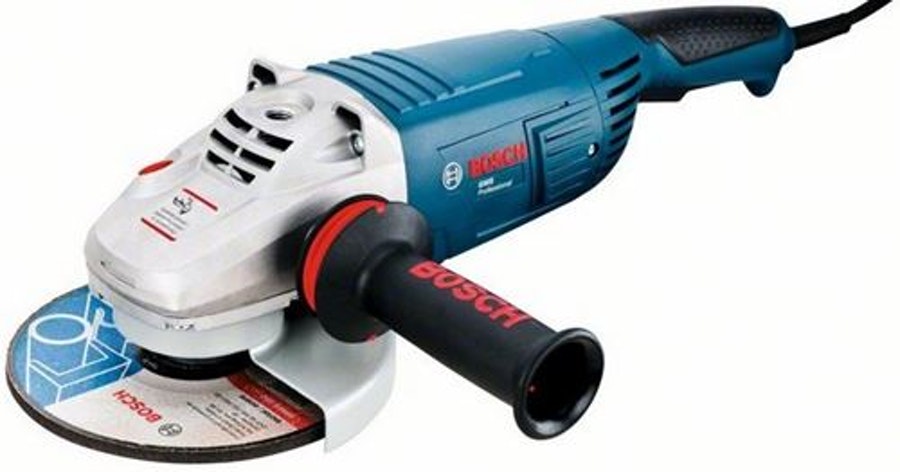 Esmerilhadeira Angular 7" 2600W GWS26-180 Tricontrol Profissonal 220V - Bosch Equipamentos - 06018A50E0 - Unitário
