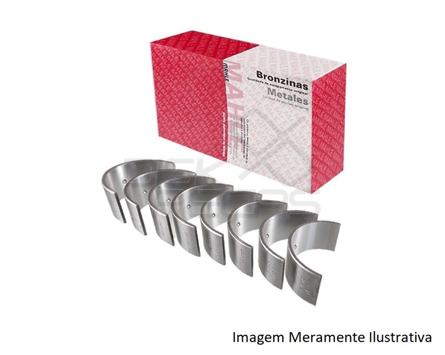Bronzina da Biela - MAHLE - M13613 0,25 - Unitário