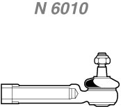 Terminal de Direção - Nakata - N 6010 - Unitário