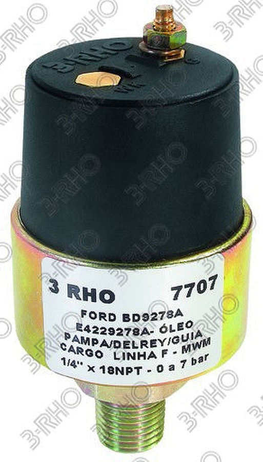Sensor de Pressão do Óleo - 3-RHO - 7707 - Unitário