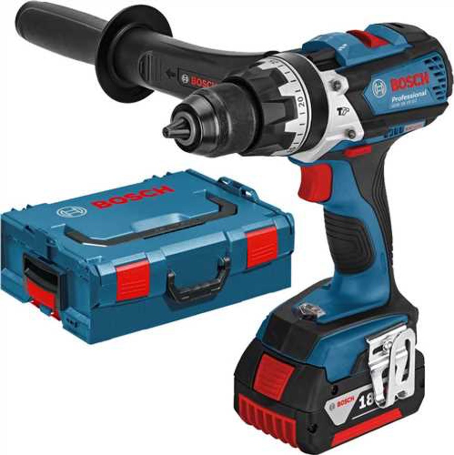 Furadeira Parafusadeira Impacto Gsb18ve Com Maleta - Bosch Equipamentos - 06019F13E0 - Unitário