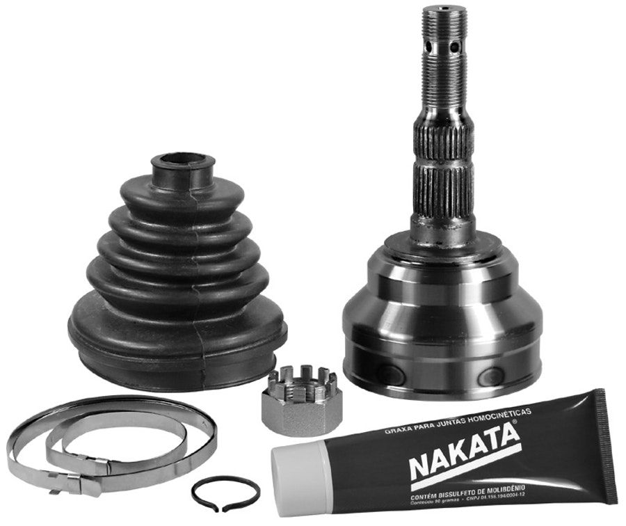 Junta Homocinética Fixa Lado Direito/Esquerdo Automotiva Leve - Nakata - NJH01-779 - Unitário