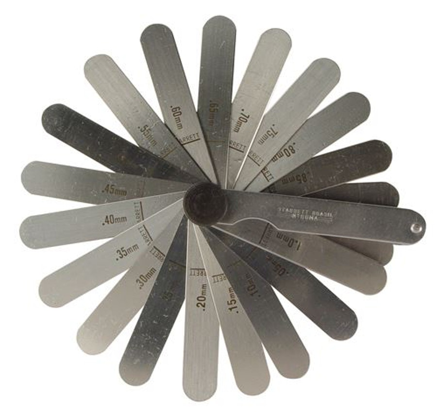 Calibre Folga 0,05-1mm 20L 66ma - Starrett - 66MA - Unitário