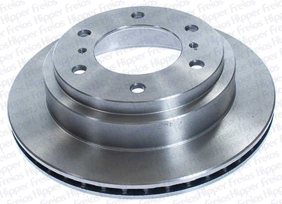 Disco de Freio Ventilado sem Cubo - Hipper Freios - HF 206A - Par