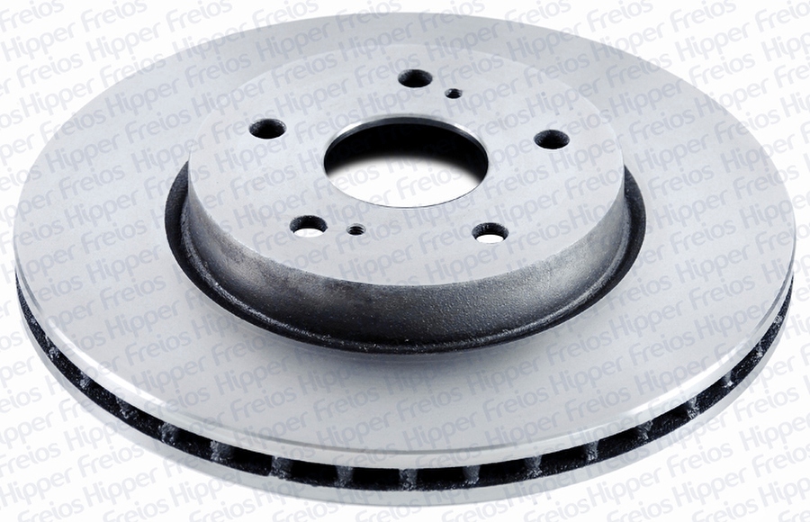 Disco de Freio Ventilado sem Cubo - Hipper Freios - HF 302A - Par