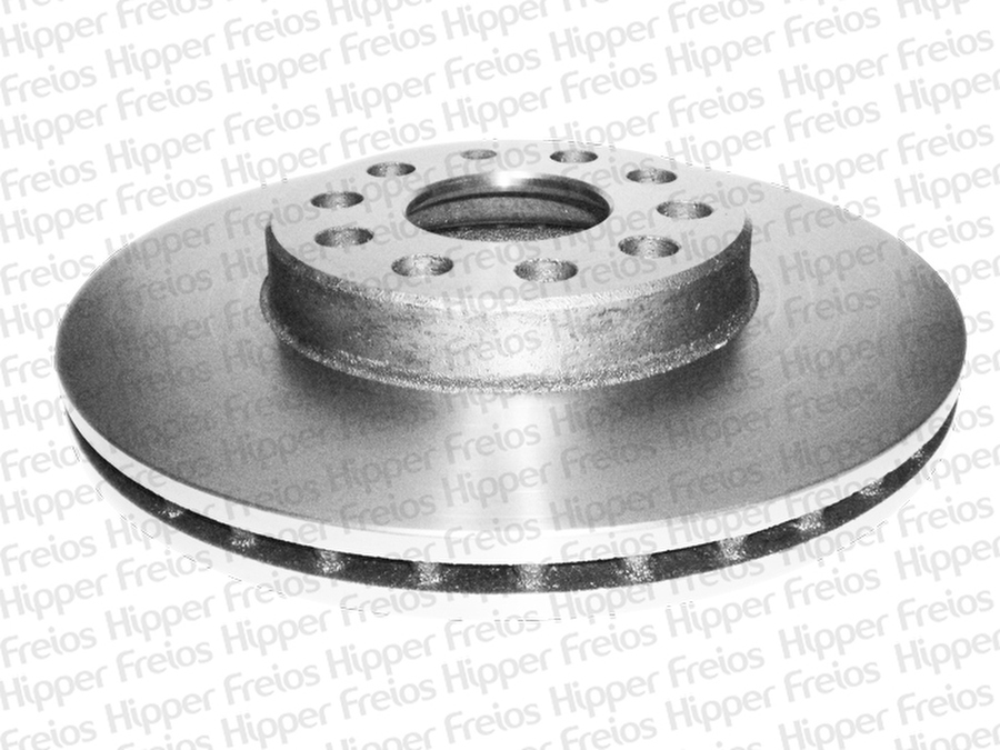 Disco de Freio Ventilado sem Cubo - Hipper Freios - HF 82A - Par