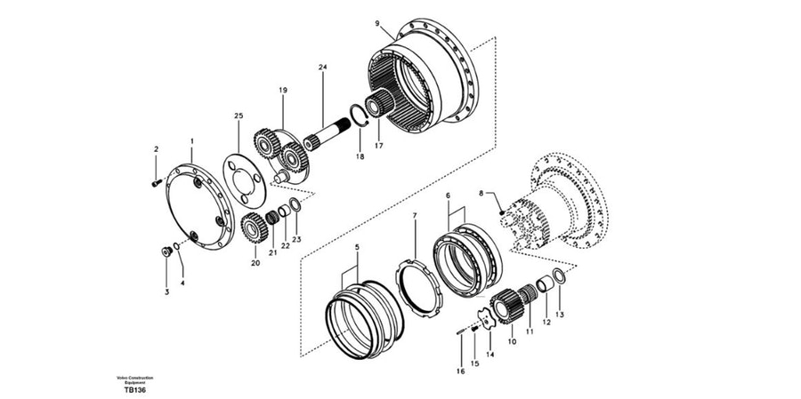 Kit de Vedação - Volvo CE - 8230-32620 - Unitário