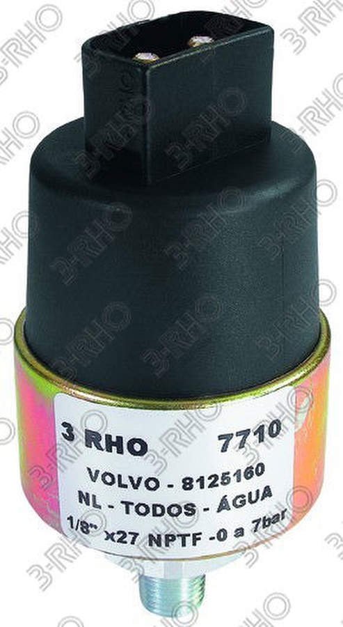 Sensor de Pressão do Óleo e da Água - 3-RHO - 7710 - Unitário