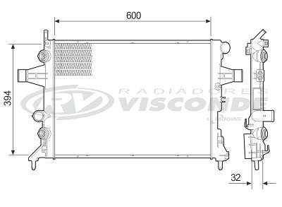Radiador de Água - Visconde - 12574 - Unitário