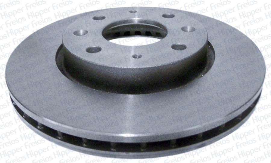 Disco de Freio Ventilado sem Cubo - Hipper Freios - HF 358 - Par