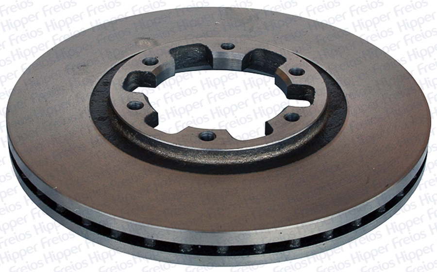 Disco de Freio Ventilado sem Cubo - Hipper Freios - HF 618 - Par