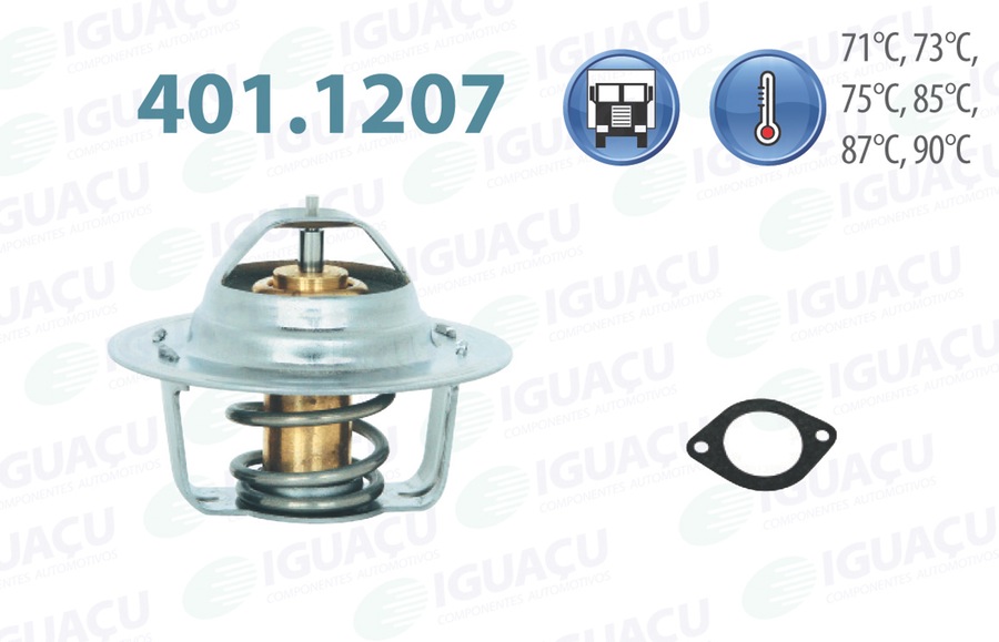 Válvula Termostática - Iguaçu - 401.1207-90 - Unitário