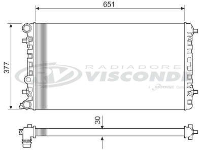 Radiador de Água - Visconde - 12524 - Unitário