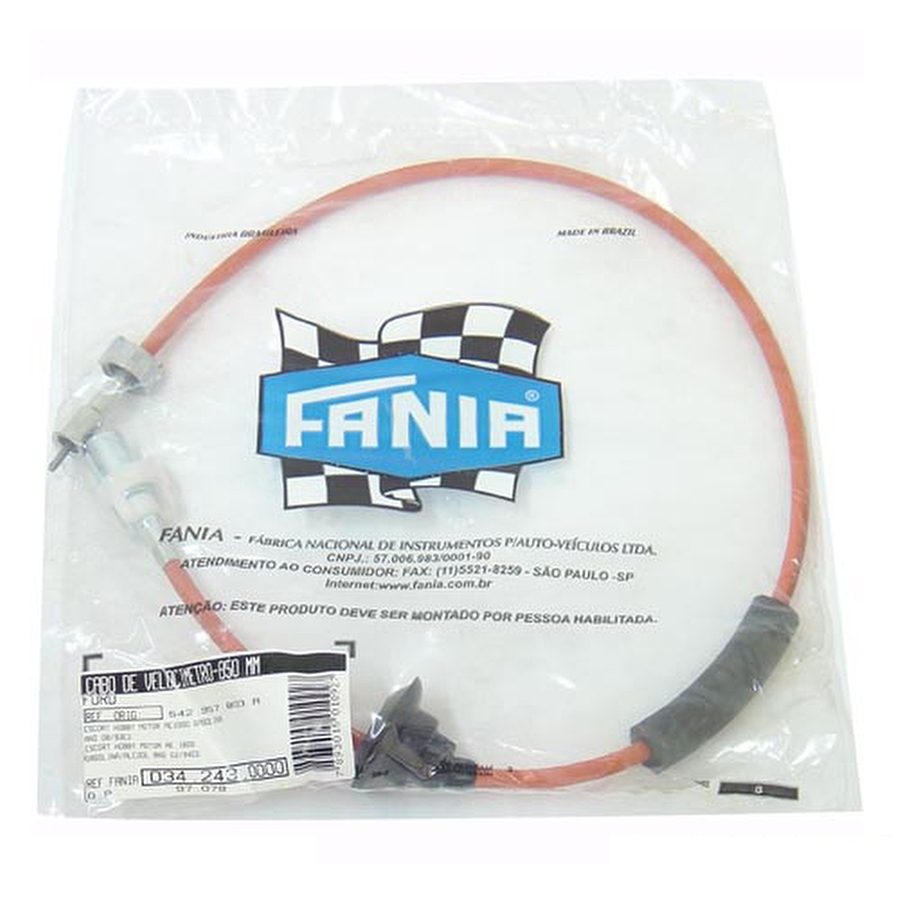 Cabo do Velocímetro - Fania - 34-243 - Unitário