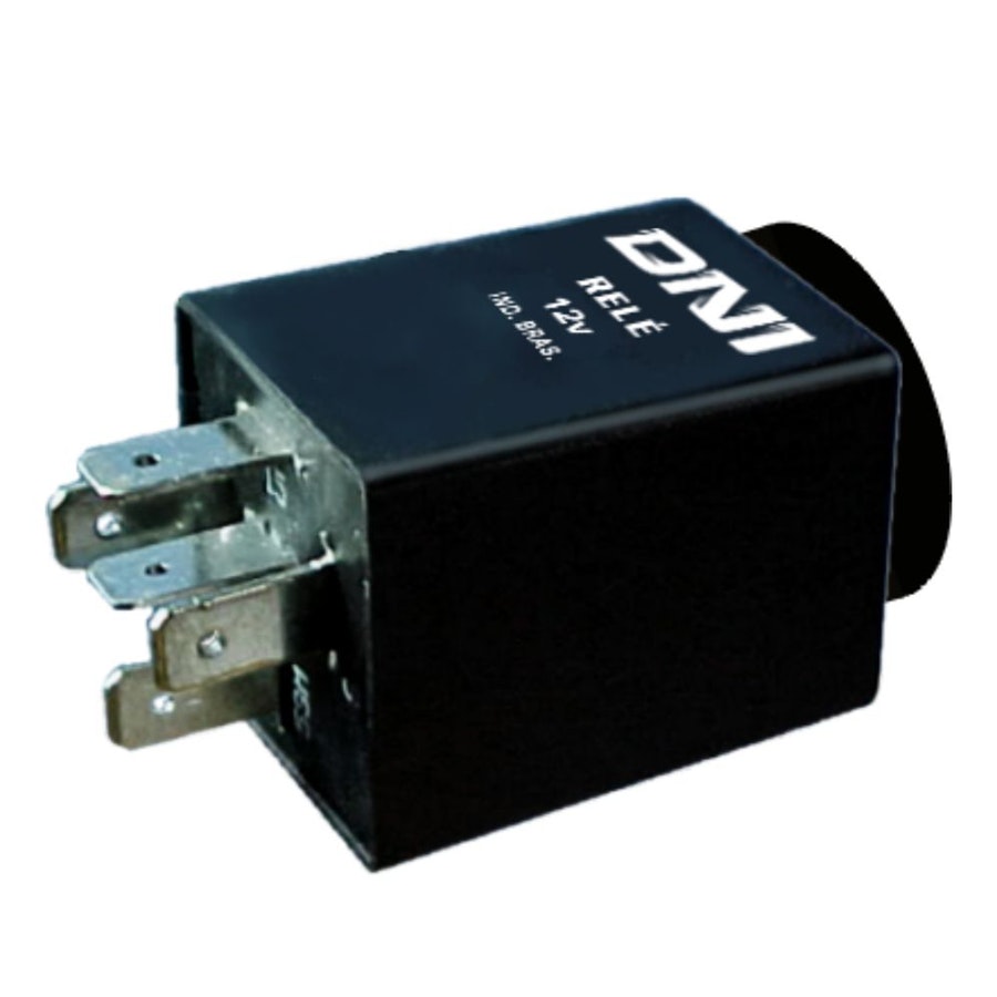 Relé de Parada Solicitada com Campainha Marcopolo / Mascarello / Neobus- 12V 5 Terminais - DNI - DNI 0515 - Unitário