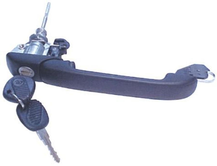 Maçaneta Externa da Porta C/ Ch (4 Portas) Cinza - Ori - 1020 - Unitário