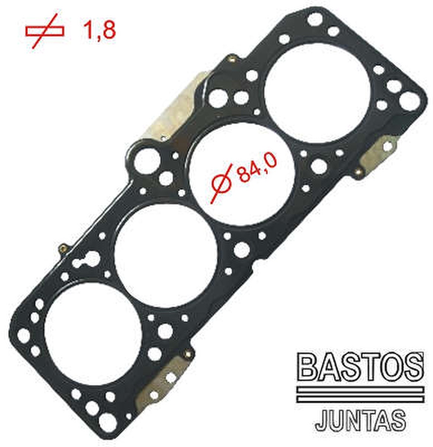 Junta do Cabecote 1.9 - Bastos Juntas - 111569ML - Unitário
