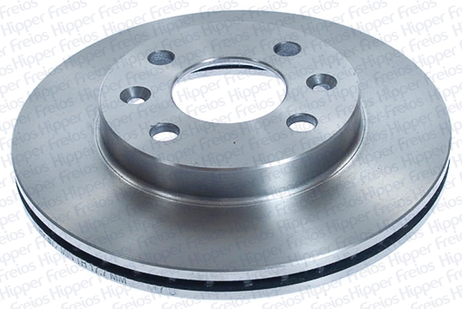 Disco de Freio Ventilado sem Cubo - Hipper Freios - HF 572 - Par