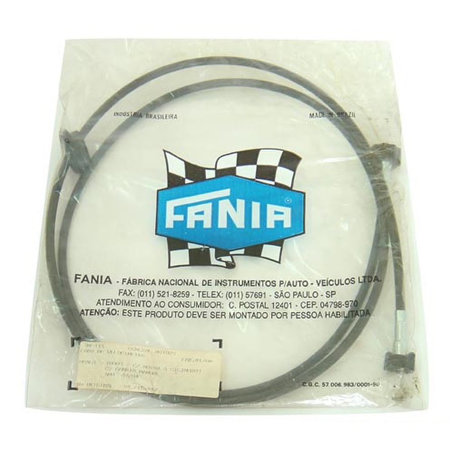Cabo do Velocímetro - Fania - 30-111 - Unitário