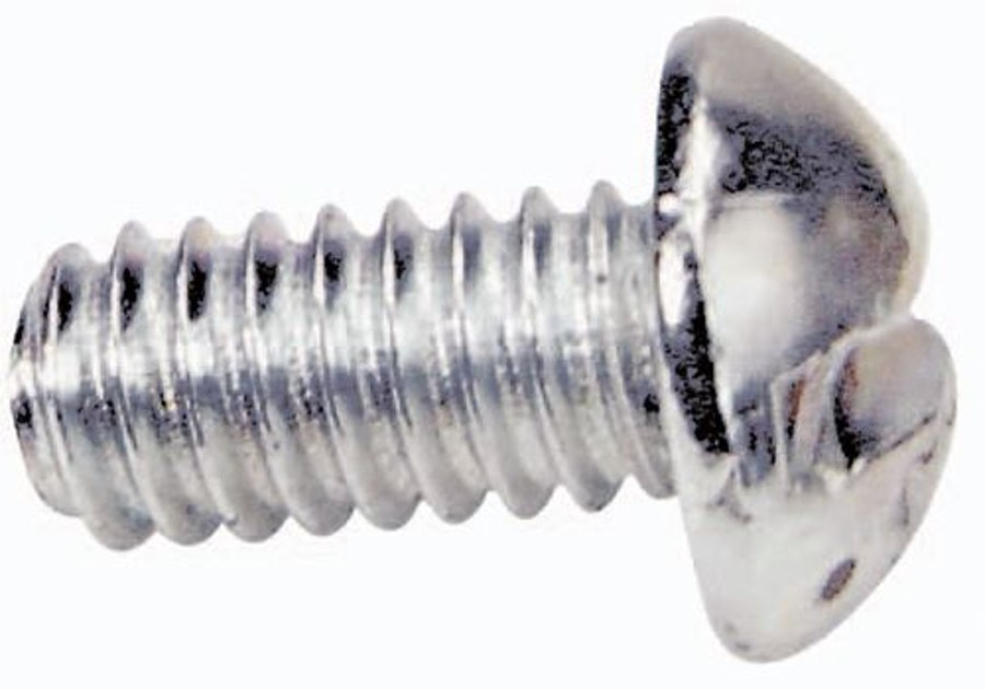 Parafuso Máquina Cabeça Redonda 1/4 x 1/2 FD RI Zincado Branco