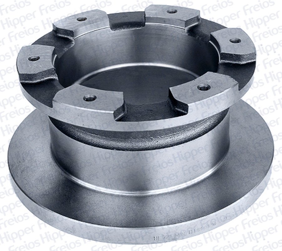 Disco de Freio Sólido sem Cubo - Hipper Freios - HF 72E - Par