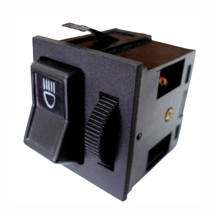 Chave Comutadora Luz c/ Dimmer Audi/Vw305941531A/305941531A05/311941531K/321941531K-8 Terminais 12V - DNI - DNI 2118 - Unitário