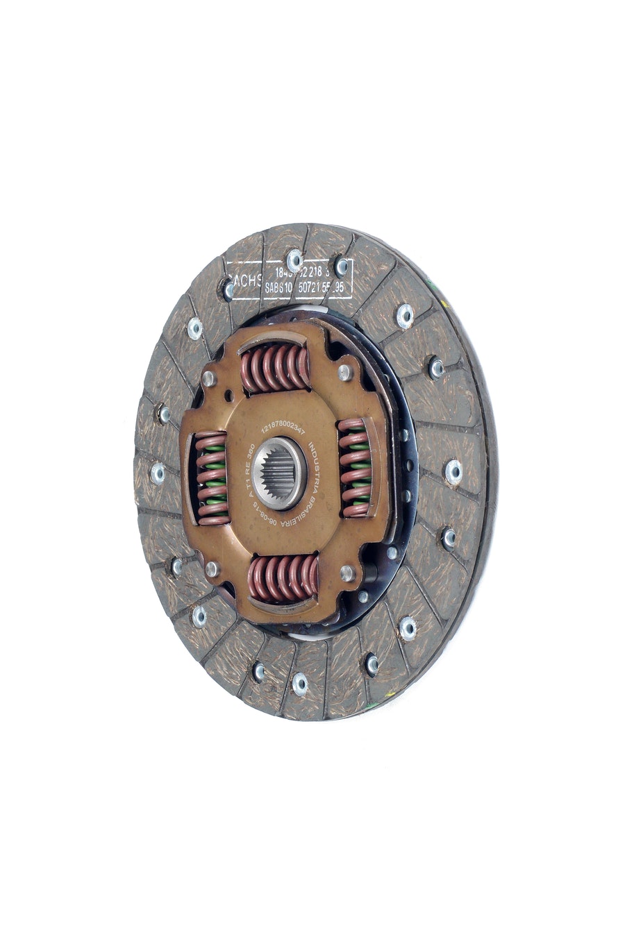 Kit de Embreagem Leve Unitária com Disco, Platô e Rolamento 24 Estrias - Sachs - 6454 - Unitário