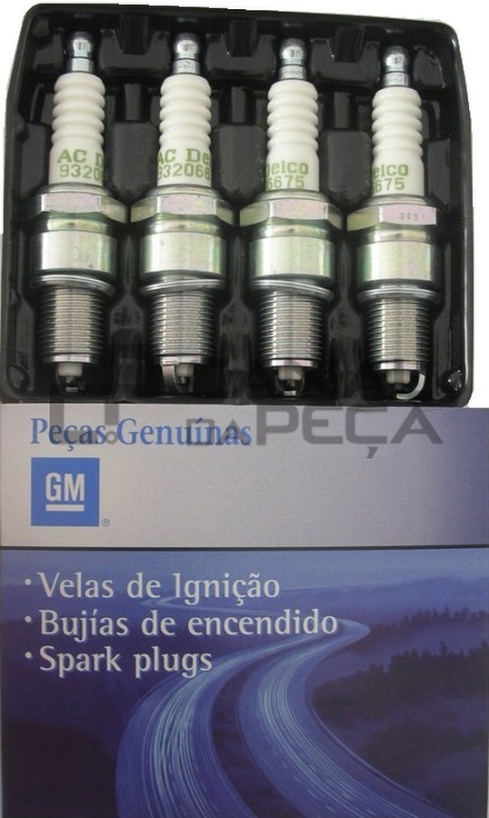 Vela de Ignição - Original Chevrolet - 93206675 - Unitário