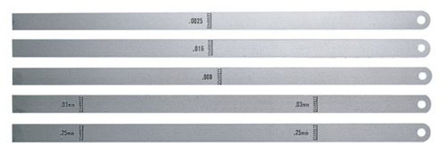 Calibre Folga em Lâmina 0,55mm 12,7x300mm - Starrett - 667M-55 - Unitário