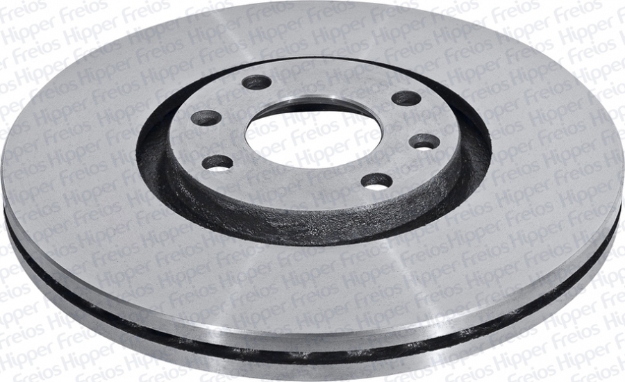 Disco de Freio Ventilado sem Cubo - Hipper Freios - HF 751A - Par