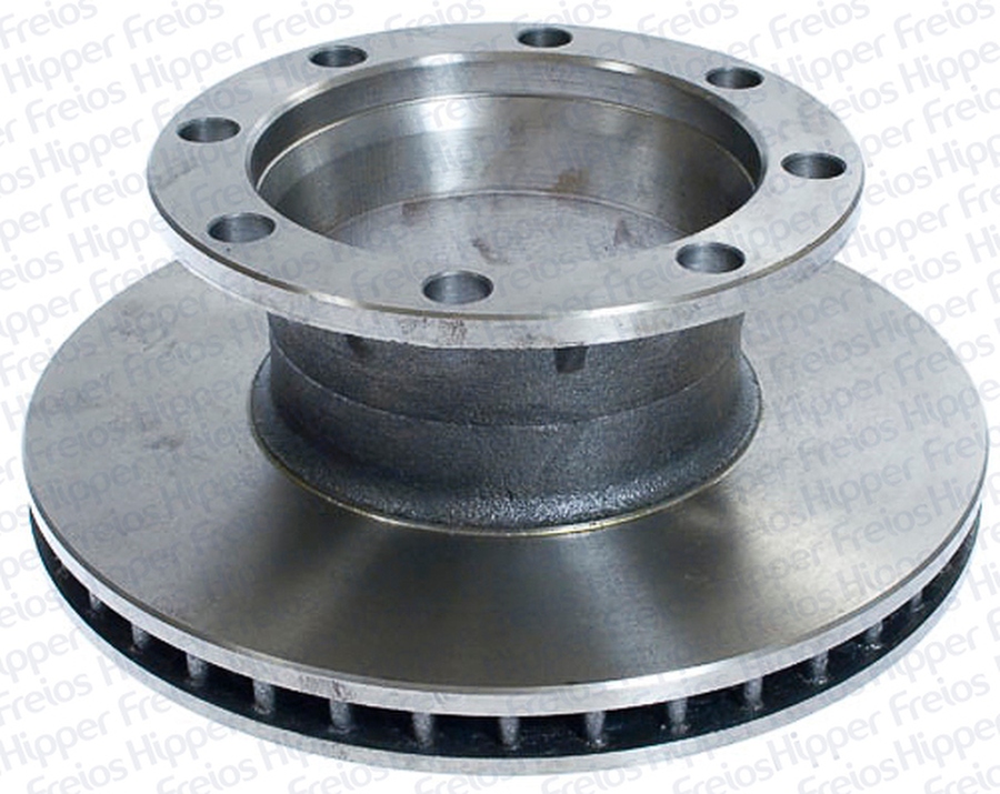 Disco de Freio Ventilado sem Cubo - Hipper Freios - HF 4000 - Par