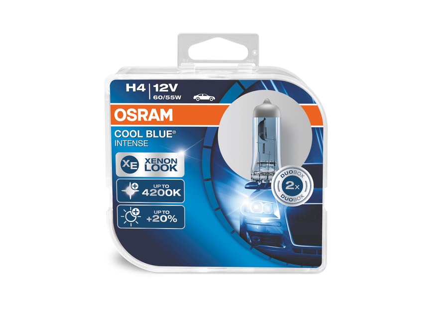 Lâmpada Cool Blue Intense H4 - Osram - 64193CBL - Par